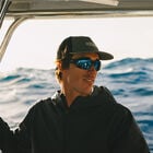 Hookset, Matte Black + ChromaPop™ Glass Polarized Blue Mirror, hi-res