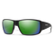 Guide's Choice, Matte Black + ChromaPop Glass Polarized Green Mirror Lens, hi-res