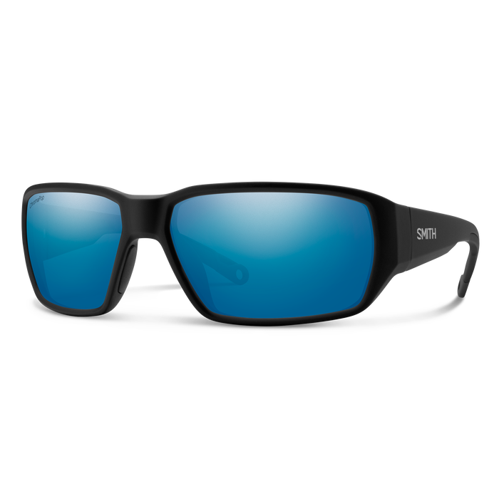 Hookset, Matte Black + ChromaPop™ Glass Polarized Blue Mirror, hi-res