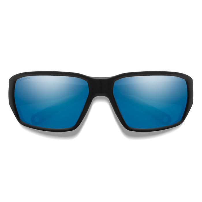 Hookset, Matte Black + ChromaPop™ Glass Polarized Blue Mirror, hi-res