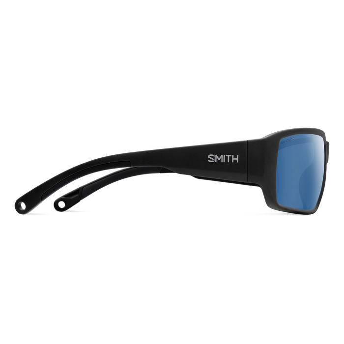 Hookset, Matte Black + ChromaPop™ Glass Polarized Blue Mirror, hi-res