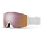 I/O MAG Low Bridge Fit, White Vapor + ChromaPop Everyday Rose Gold Mirror Lens, hi-res