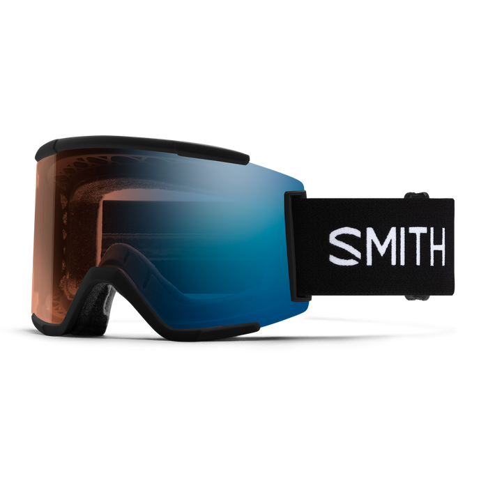 Squad XL, Black + ChromaPop™ Pro Photochromic Blue Mirror Lens, hi-res