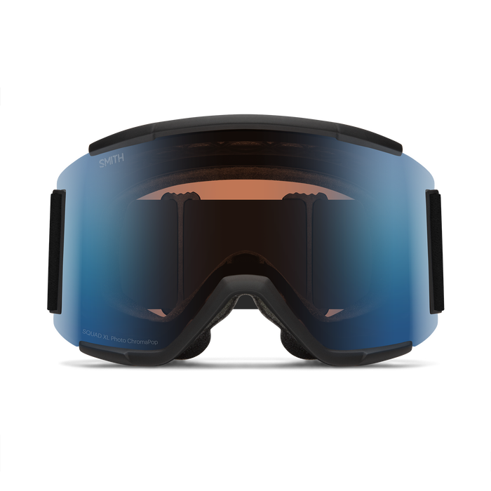 Squad XL, Black + ChromaPop™ Pro Photochromic Blue Mirror Lens, hi-res